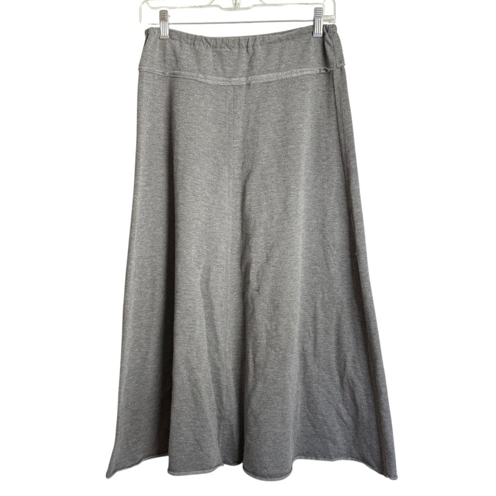 4/$25 Junee Jr A-Line Midi Skirt Teen Girl Sz 18 Heather Gray Flowy Modest